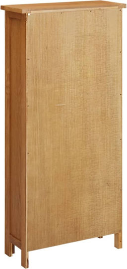 Δίφυλλη Ντουλάπα Ξύλο Δρυός 50x25x110cm