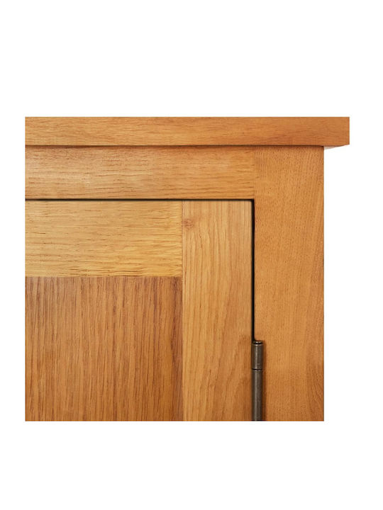 Double Door Wardrobe Oak wood 50x25x110cm