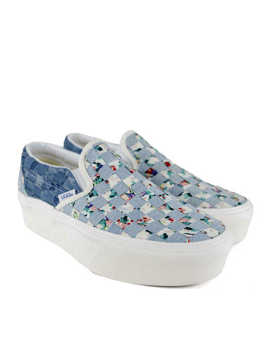 UA Classic Women's Slip-On Light Blue