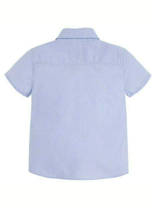 Mayoral Kids One Color Shirt Light Blue