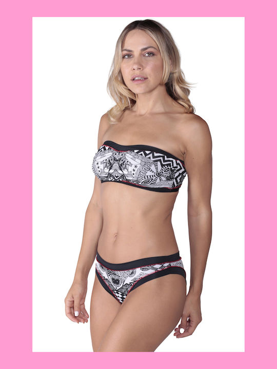 Miss Crool Mosaic Bikini Normal Unterteil -21C1-Z29-249