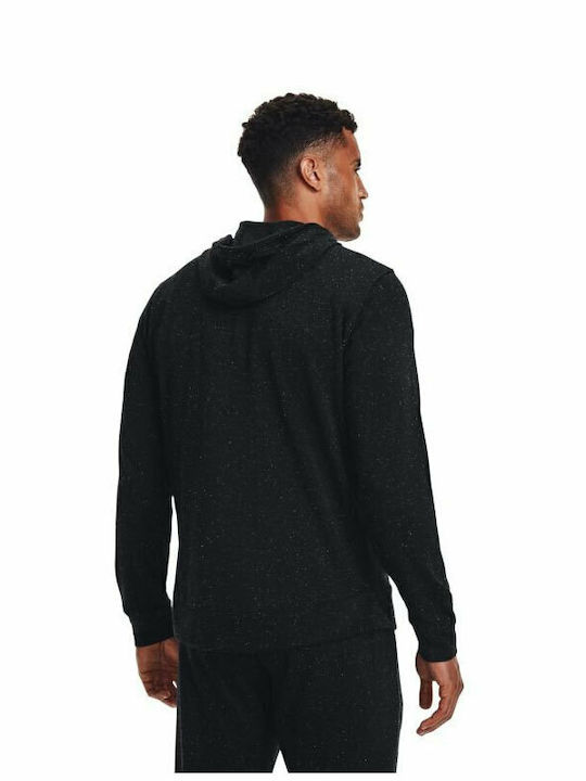 Rival Terry Cardigan with Black Hood