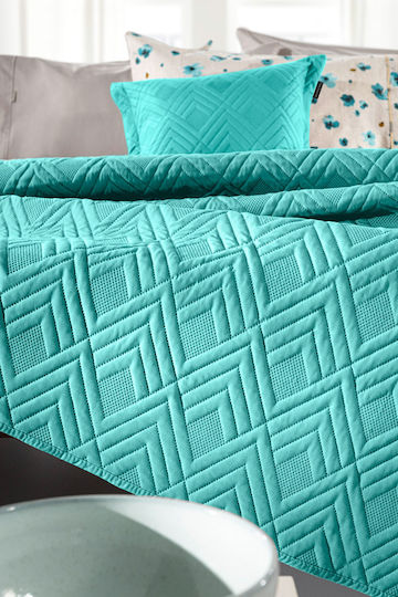 Guy Laroche Curves Module Cuvertură Single Microfibra Benzină 160x240cm 2buc