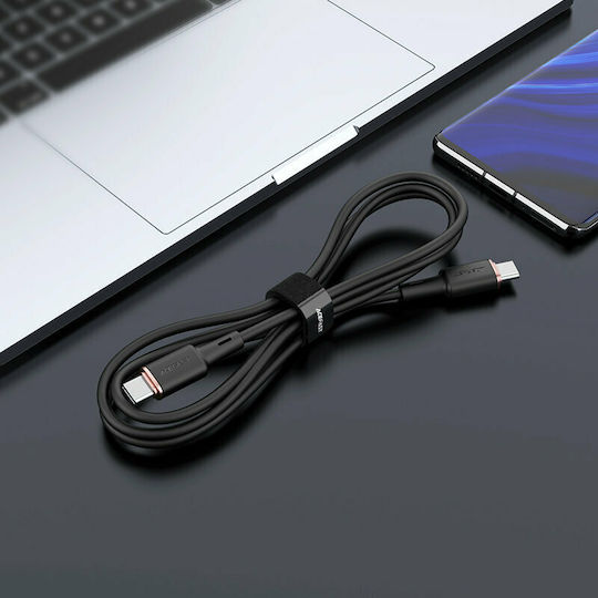 Acefast C2-03 USB 2.0 Cable USB-C male - USB-C 60W Black 1.2m
