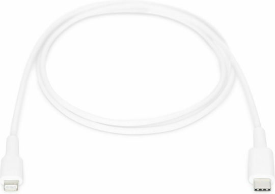Digitus USB-C to Lightning Cable Λευκό 1m (DB-600109-010-W)