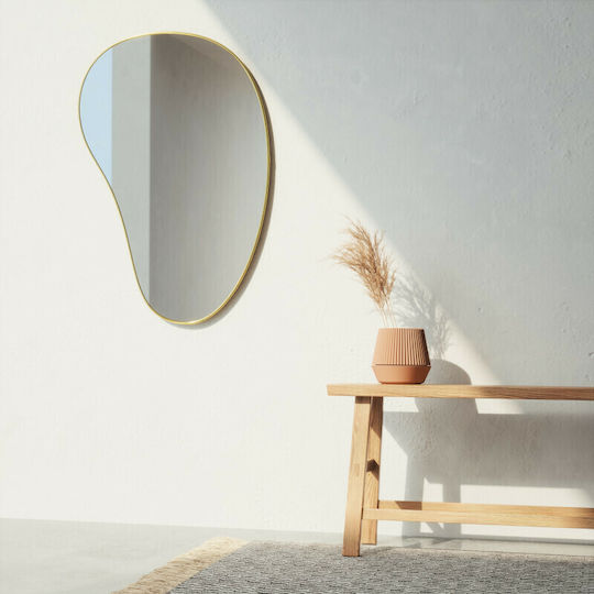 Umbra Hubba Pebble Ασύμμετρος Χρυσός 61x92cm Umbra Hubba Pebble Ασύμμετρος Χρυσός 61x92cm