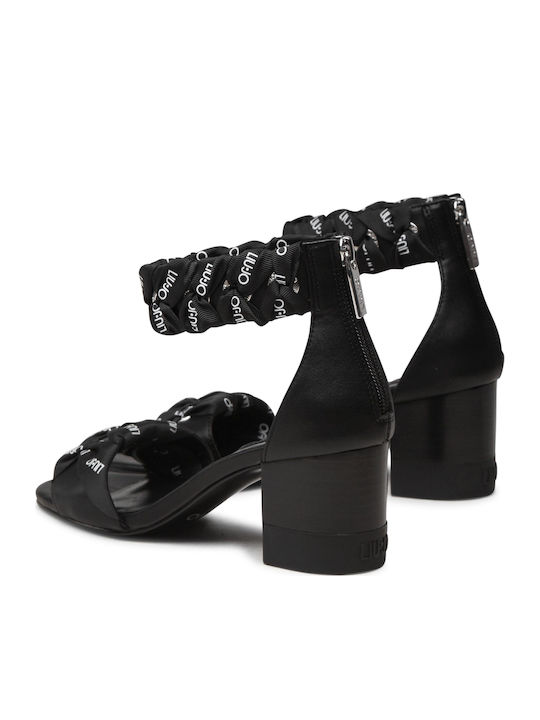 Agata Din piele Sandale Negre