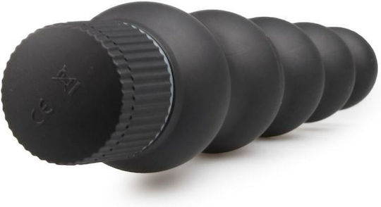 Doc Johnson Black Magic Πρωκτικός Δονητής Μαύρος 18.5cm