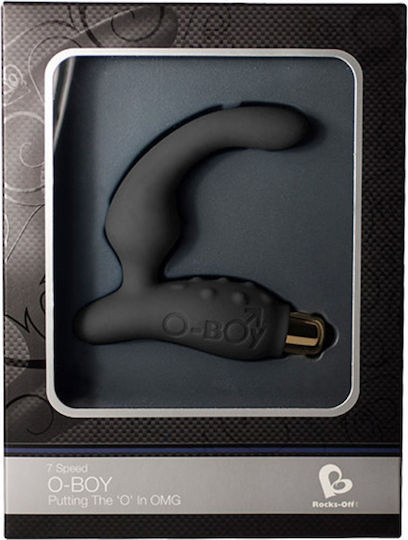 Rocks Off O-Boy Πρωκτικός Δονητής Μαύρος 12.5cm