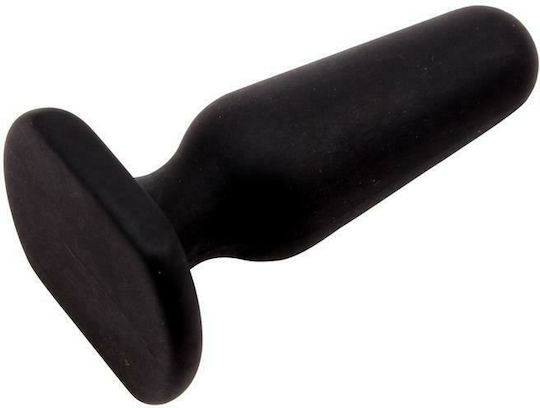 Chisa Novelties Black Mont Silicone Plug Πρωκτική Σφήνα Small Black 6.5cm