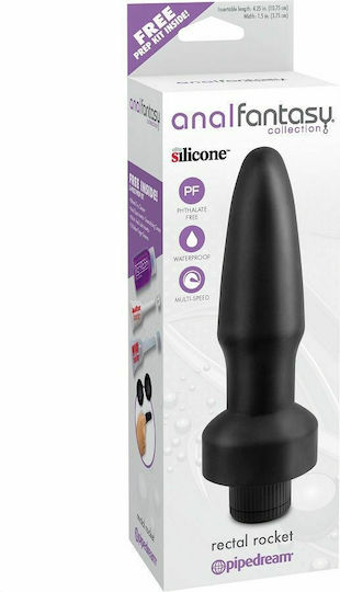 Pipedream Anal Fantasy Collection Πρωκτική Σφήνα με Δόνηση Small Μαύρη 9cm