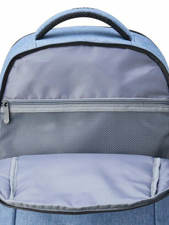 Delsey Element Чанта Раница за лаптоп 15.6" Blue Jean