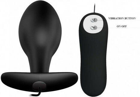 Pretty Love Anal Stimulation Plug Анална тапа Black 15.4см