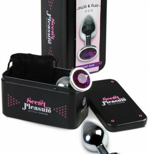 Secretplay Plug & Play Anal Plug Purple 7.5cm