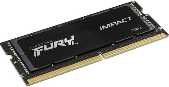 Kingston Fury Impact DDR5 με Module 1x16GB και Ταχύτητα 4800 για Laptop