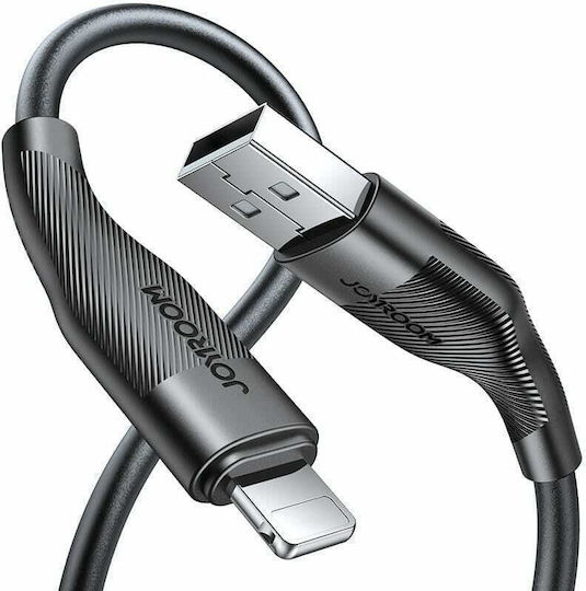 Joyroom S-1030M12 USB to Lightning Cable Μαύρο 1m