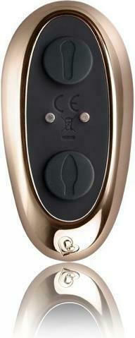 Rocks Off Cocktail Anal Plug mit kabelloser Funktion und Vibration Schwarz 6.65cm