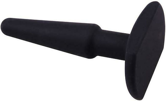 Chisa Novelties Black Mont Silicome Bute Plug Πρωκτική Σφήνα Black 10cm
