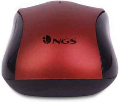 NGS Wired Cu fir Mouse Roșu