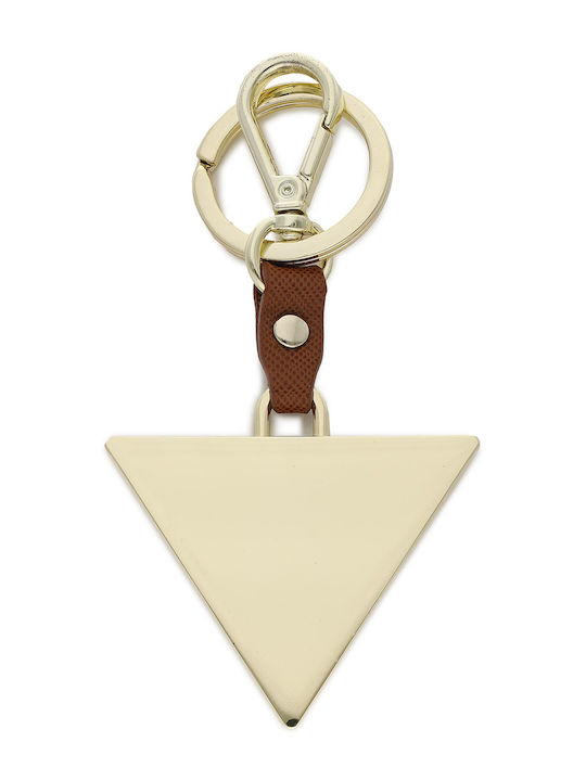 Guess Breloc Metalic Cafea Guess Breloc Metalic Cafea