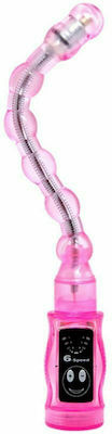 Baile Distortion Vibrating Stimulator Anal Beads with Vibration Pink D-219180