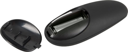 You2Toys Remote Controlled Vibro Plug Πρωκτική Σφήνα με Δυνατότητα Ασύρματης Λειτουργίας και Δόνηση Μαύρη