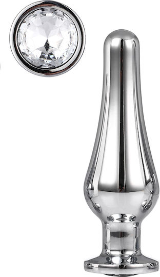 Dream Toys Gleaming Love Πρωκτική Σφήνα Medium Silver