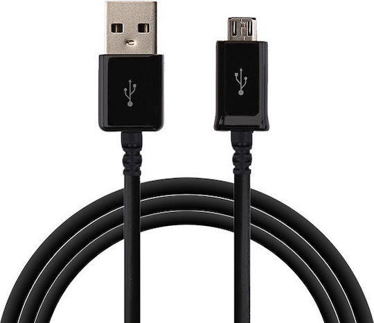 Forever Regular USB 2.0 to micro USB Cable Μαύρο 3m (5900495452702)