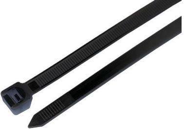 Bostik Den Braven Πλαστικά Δεματικά Καλωδίων 250mmx4.8mm σε Μαύρο χρώμα (100τμχ) 09271