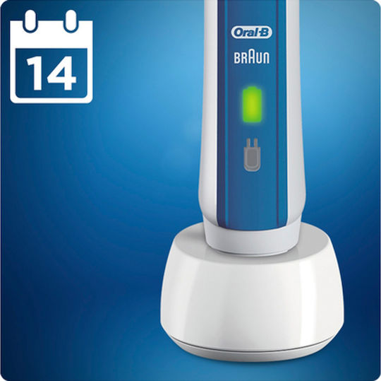 Oral-B Pro 2 2500 Design Edition Ηλεκτρική Οδοντόβουρτσα με Χρονομετρητή, Αισθητήρα Πίεσης και Θήκη Ταξιδίου Ροζ