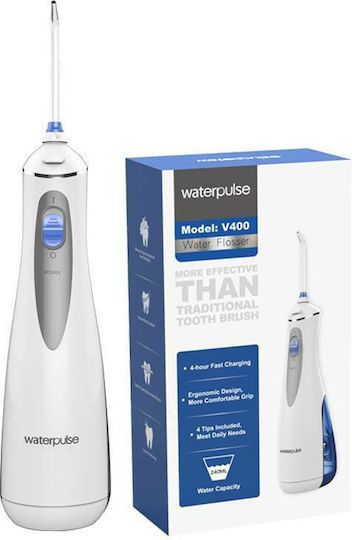 Waterpulse V400 Plus Water Flosser Λευκό