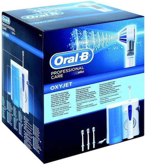 Oral-B Professional Care Oxyjet Irigator bucal 600 ml Alb