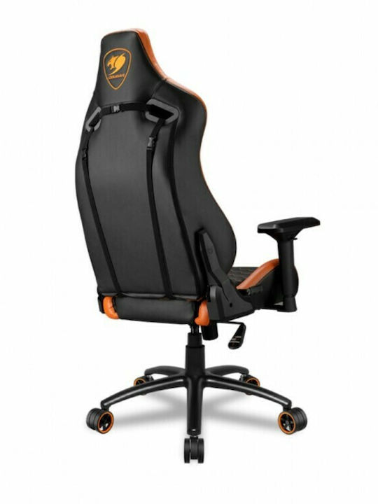 Cougar Outrider S Gaming Stuhl mit verstellbaren Armlehnen Orange