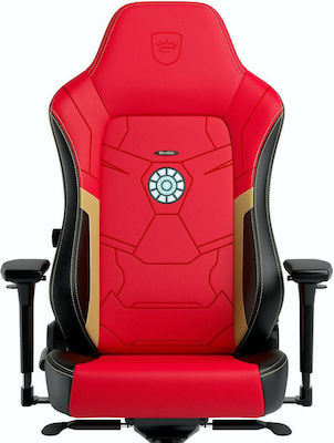 Noblechairs Hero Artificial Leather Gaming Chair with Adjustable Arms Red