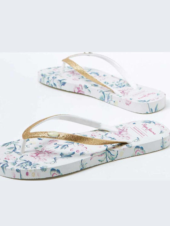 Rake Bucolic Women's Flip Flops Gold