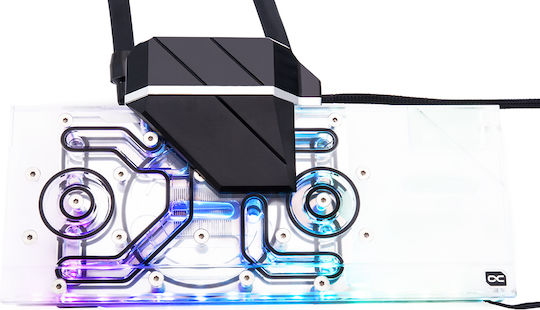 Alphacool Eiswolf 2 AIO 360mm Radeon RX 6800 6800XT 6900 Reference Design с Черен Воден Блок за GPU с Гръб