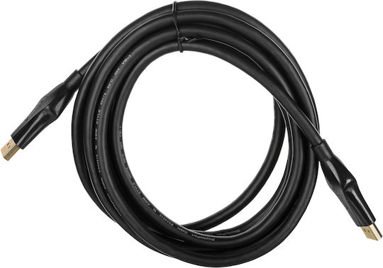 Unitek Cable DisplayPort male - DisplayPort male 3m Black (C1624BK-3M)