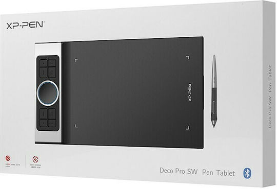 XP-Pen Deco Pro SW Γραφίδα Σχεδίασης χωρίς Οθόνη με Bluetooth