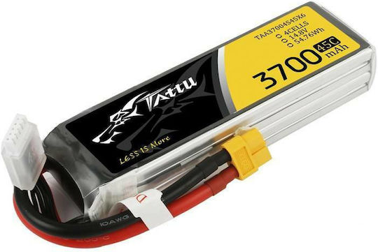 Tattu FPV Classic Μπαταρία Li-Po 14.8V 3700mAh 45C 4S XT60 για Τηλεκατευθυνόμενο