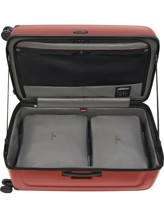 Victorinox Spectra 3.0 Твърд Голям Куфар За Пътуване Червен С 4 Колела Височина 76см