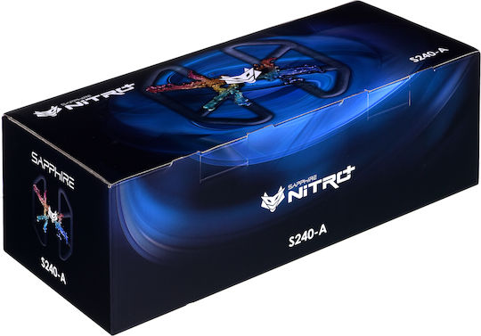 Sapphire NITRO+ S240-A AIO Охлаждане AIO CPU с 2 Вентилатора 120mm и ARGB Осветление