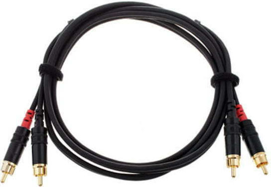 Cordial Кабел RCA мъжки - RCA мъжки 1.5м CFU 1.5 CC