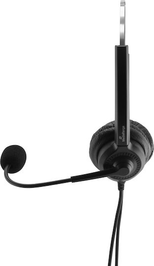 MediaRange On Ear Multimedia Ακουστικά με μικροφωνο και σύνδεση USB-A MROS304