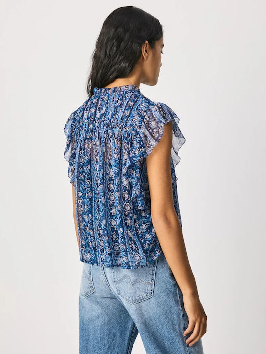 Pepe Jeans Janel Blouse Blue PL304240-0AA