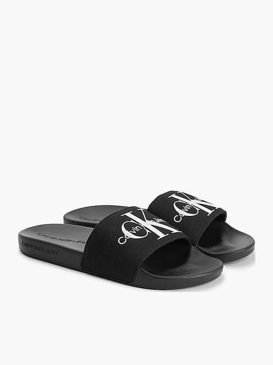 Monogram Women's Slides Black