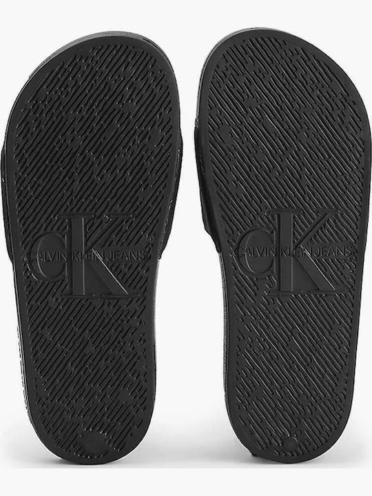 Monogram Women's Slides Black