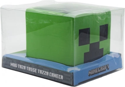 Stor Minecraft 3D Mug Ceramic Green 445ml Stor Minecraft 3D Mug Ceramic Green 445ml