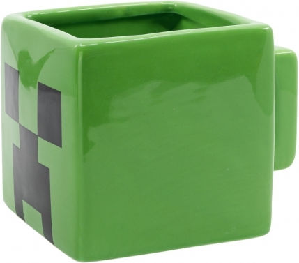 Stor Minecraft 3D Керамична Чаша Зелена 445ml