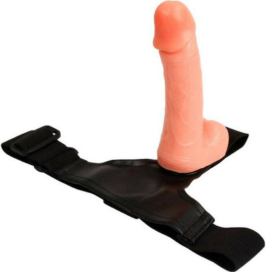 Baile Ultra Cyberskin Penis Harness with Dildo 18cm in skin color