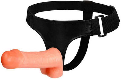 Baile Ultra Cyberskin Penis Harness with Dildo 18cm Flesh